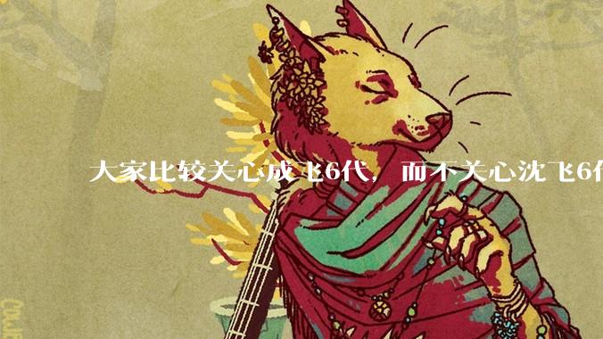 大家比较关心成飞6代，而不关心沈飞6代?是不是已经默认沈飞6代机不行?沈飞6代机外形更像战斗机?